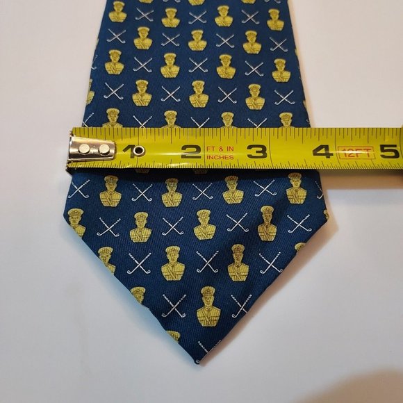 Vineyard Vines Tie Mens 58x3.75 Custom Collection Golf 100% Silk Hand Made USA - Picture 3 of 6